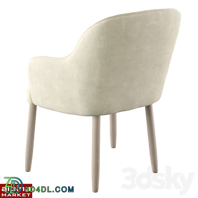 Chair - OM Soft chair Melisa Virginia-Natural