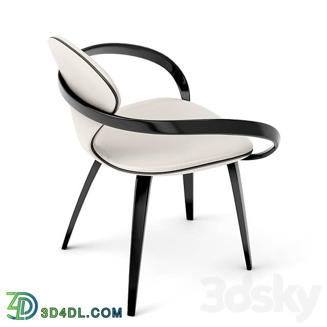 group with chairs apriori N round table OM Table Chair 3D Models 3DSKY