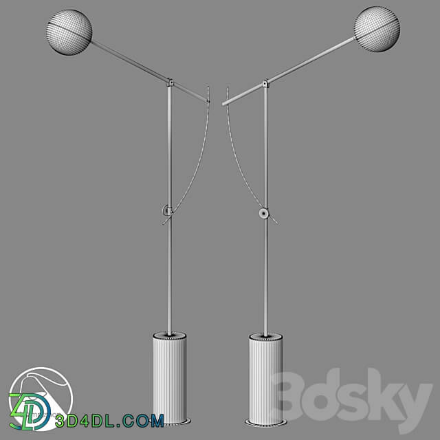 LampsShop.com T6056 Floor Lamp Crouss 3D Models 3DSKY