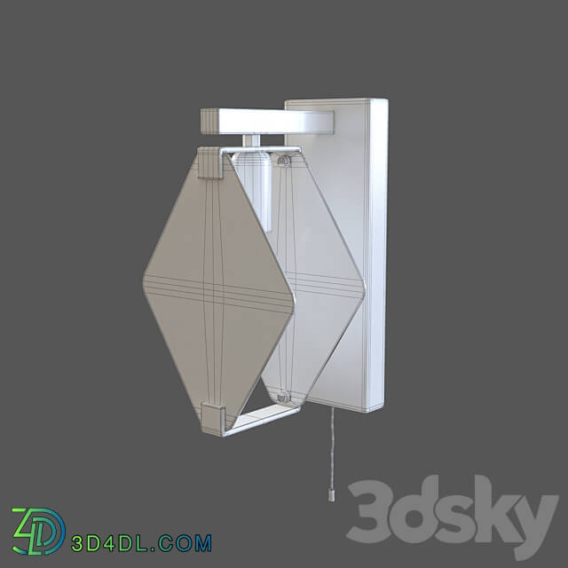 OM Wall lamp in loft style Eurosvet 60116 1 Aragon 3D Models 3DSKY