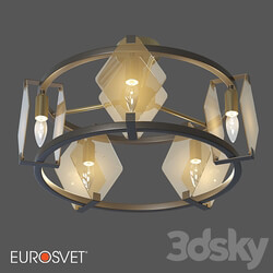 Ceiling lamp - OM Ceiling chandelier with Wi-Fi control Eurosvet 60126_5 Smart Aragon 