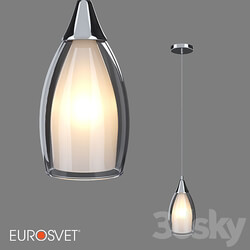 OM Pendant lamp with glass shade Eurosvet 50085 1 black pearl Cosmic Pendant light 3D Models 3DSKY 