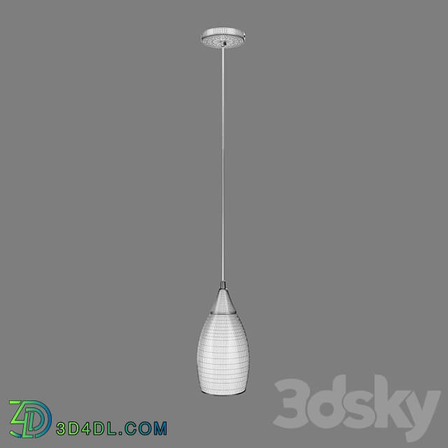 OM Pendant lamp with glass shade Eurosvet 50085 1 black pearl Cosmic Pendant light 3D Models 3DSKY