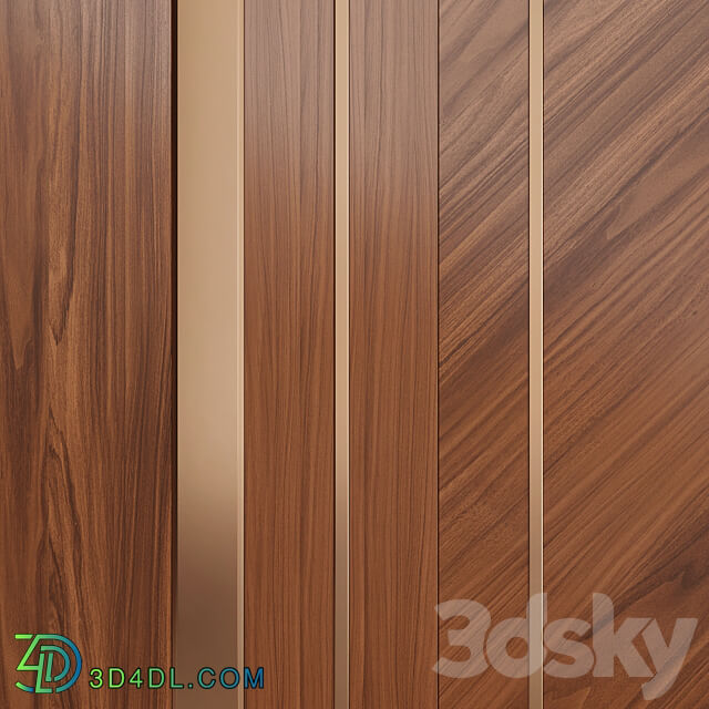 STORE 54 Wall panels Delirium 3D Models 3DSKY