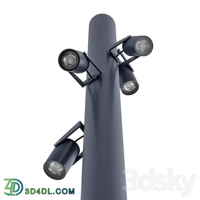 Street lighting - LED Park Lighting Stolb ODS