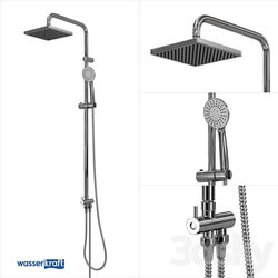 A017 Shower set OM Faucet 3D Models 3DSKY 