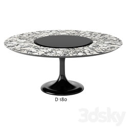 Table - round table apriori T _marble_ 120_140_160_180 OM 