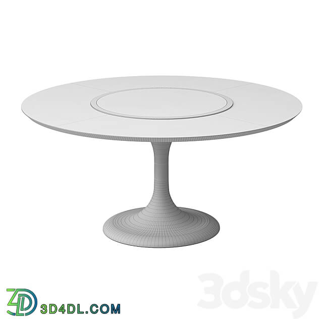 Table - round table apriori T _marble_ 120_140_160_180 OM