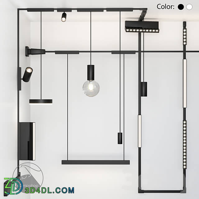 Technical lighting - TENSION CABLETRACK SERIES