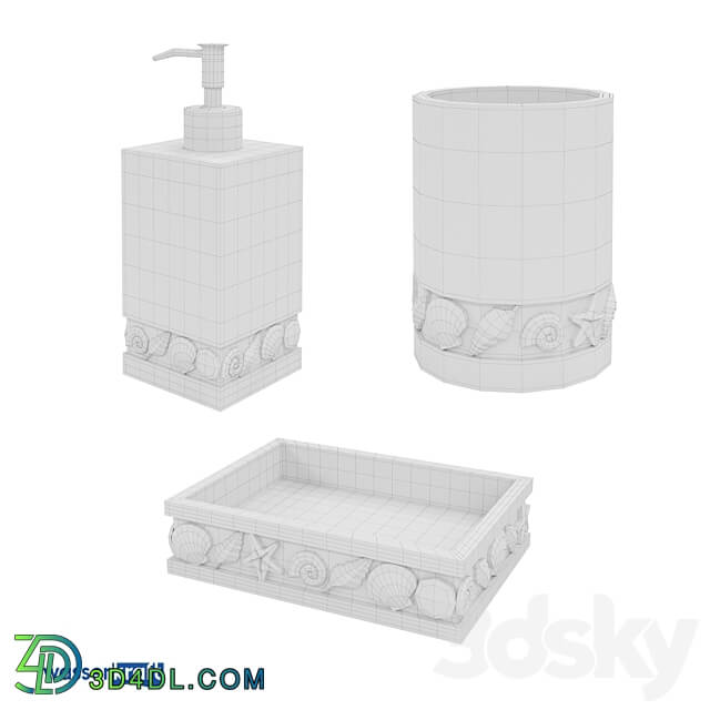 Bathroom accessories - Table Bathroom Accessories_InN Series K-4300_ОМ