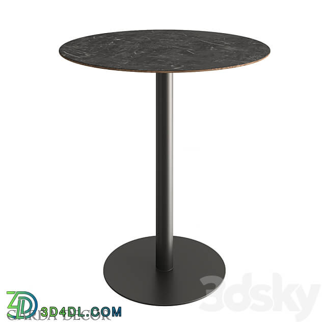 STREET BAR TABLE MUSE ANTHRACITE 39AR A3078T 1 Garda Decor 3D Models 3DSKY