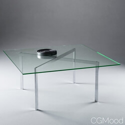 CGMood Barcelona Table By Mies Van Der Rohe 