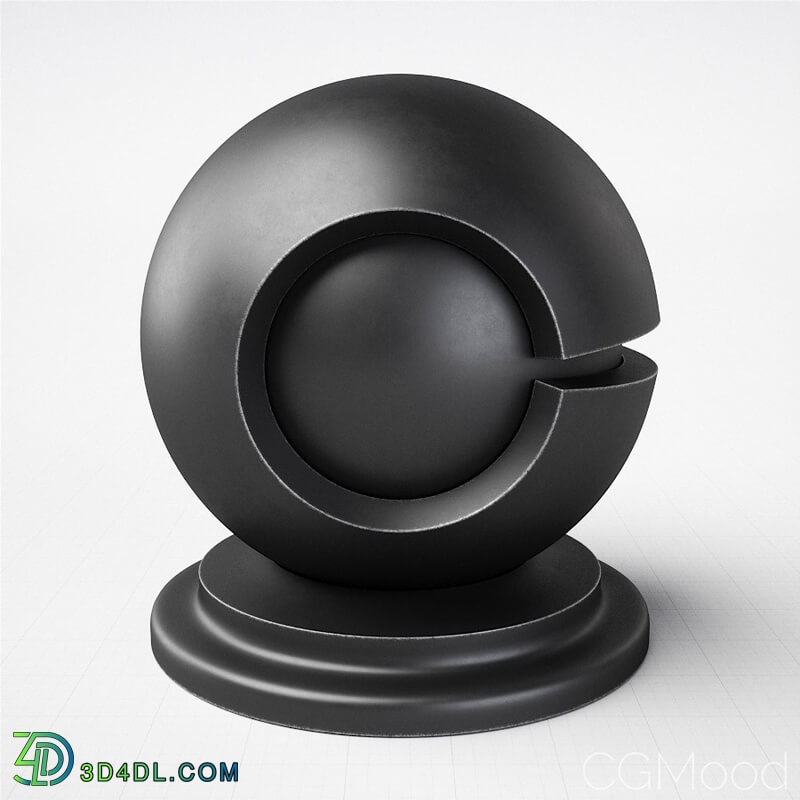 CGMood Basic Shaders Black Iron Powder Finish