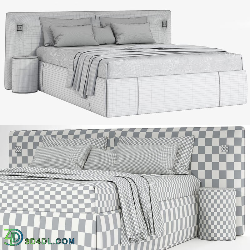 CGMood Bed Modern 03