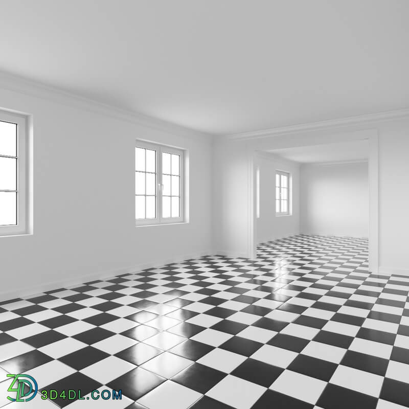 CGMood Black White Tiles