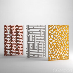CGMood Cement Fiber Board 100x160cm Set Of 3 