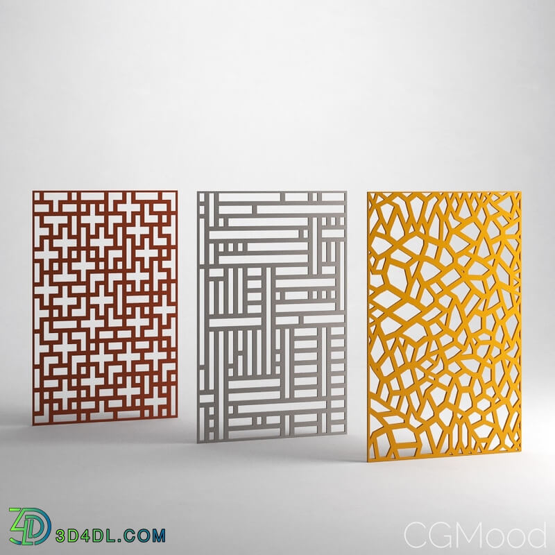 CGMood Cement Fiber Board 100x160cm Set Of 3