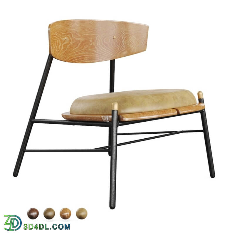 CGMood District Eight Kink Lounge Chair