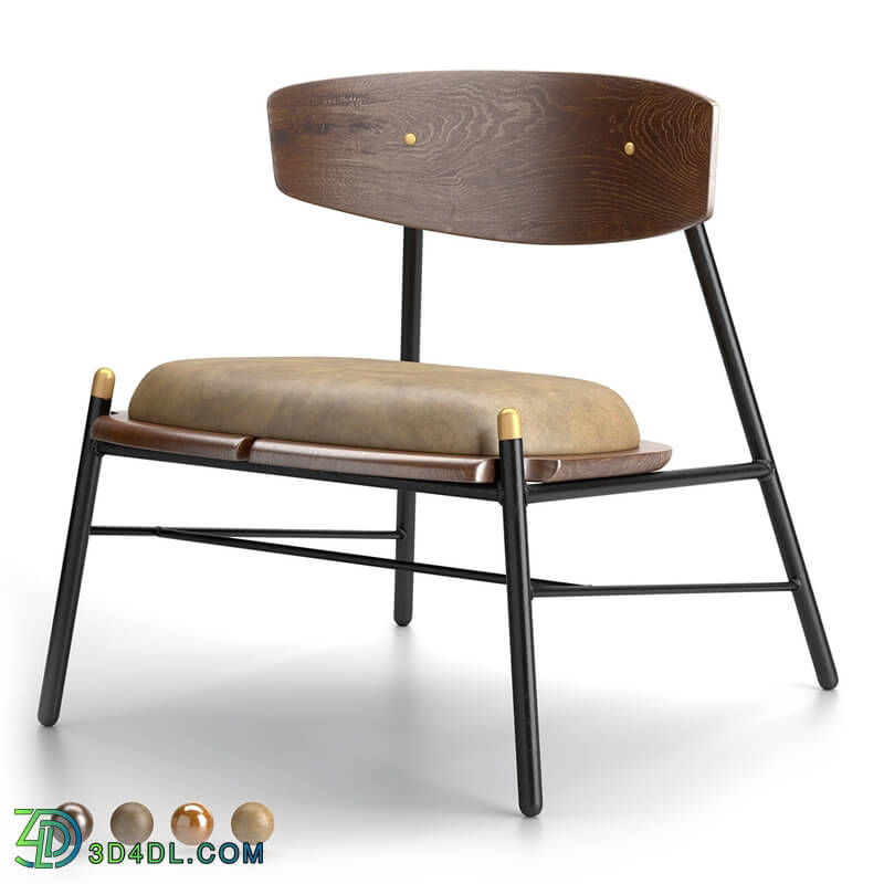 CGMood District Eight Kink Lounge Chair