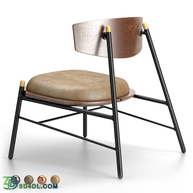 CGMood District Eight Kink Lounge Chair