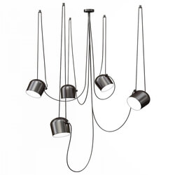 CGMood Flos Aim 5 Pendant Lighting Black And White 