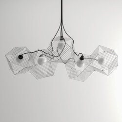 CGMood Grido Modern Geometric Ceiling Lamp 
