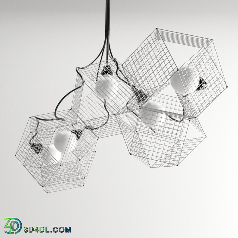 CGMood Grido Modern Geometric Ceiling Lamp