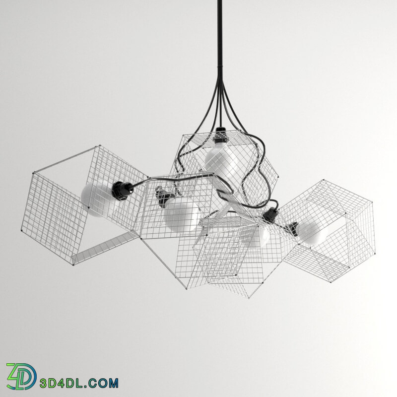 CGMood Grido Modern Geometric Ceiling Lamp