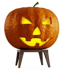 CGMood Halloween Pumpkin Lamp 