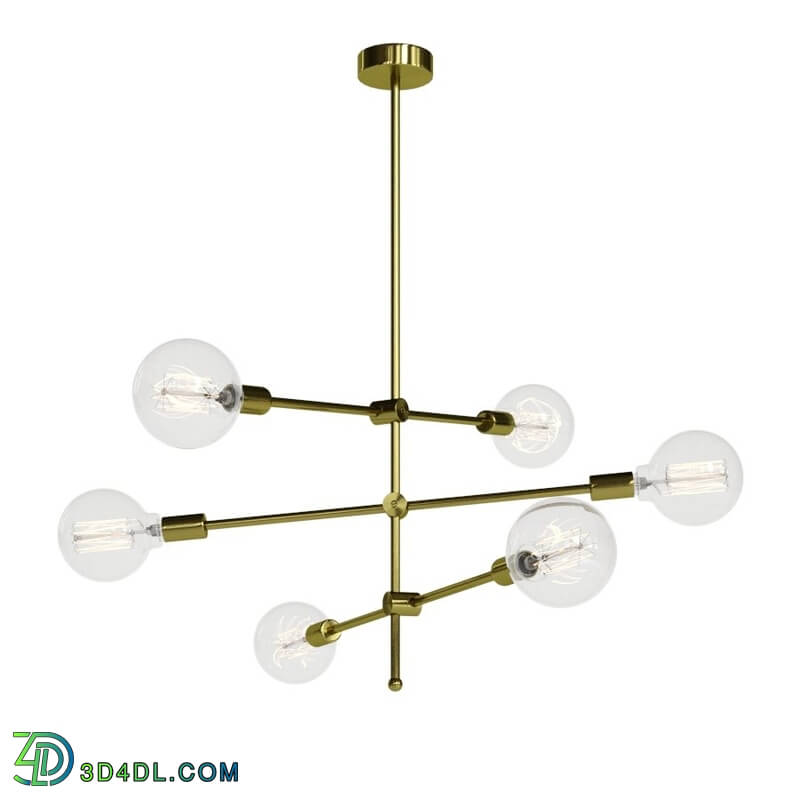 CGMood Hikari Sputnik Molecular Chandelier