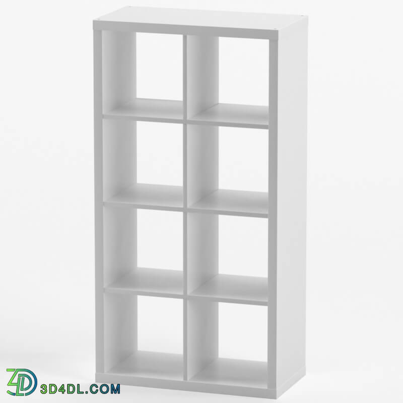 CGMood Ikea Kallax Shelving Unit 2x4