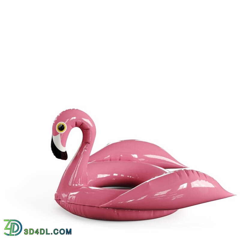 CGMood Inflatable Pink Flamingo