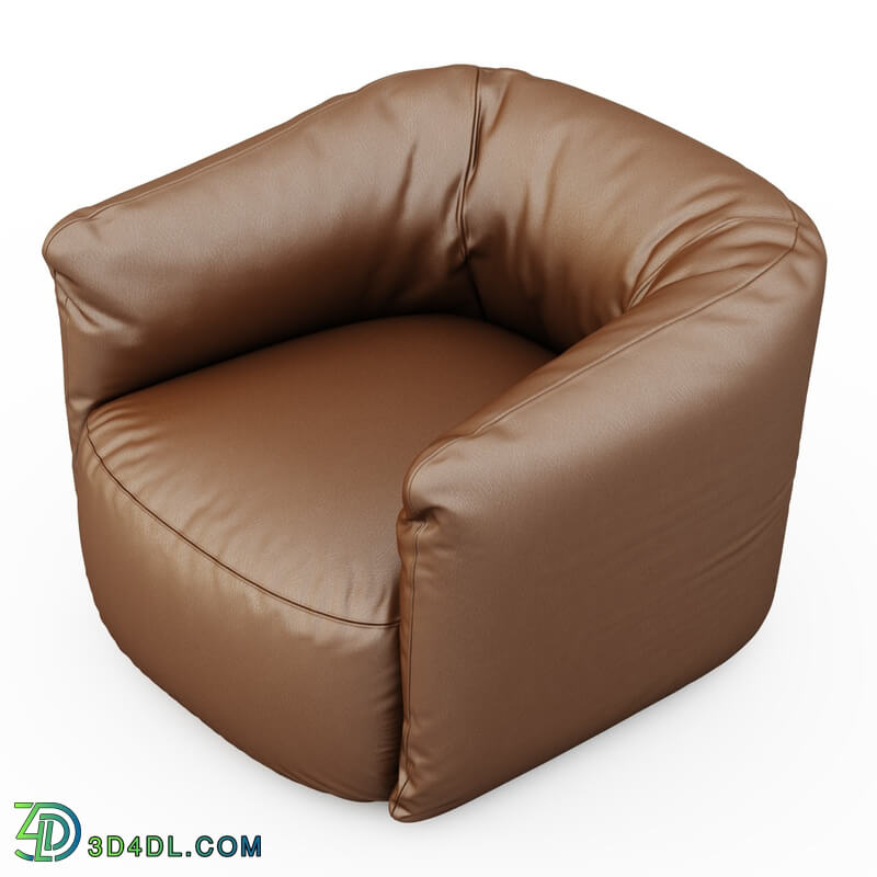 CGMood Leather Armchair Soft