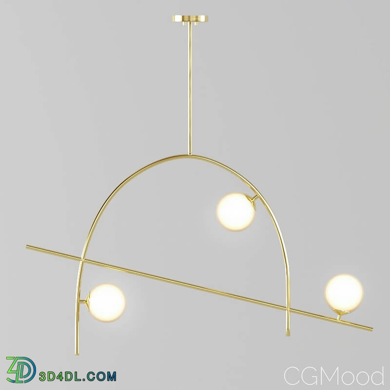 CGMood Lynne Pendant Light Milk Glass