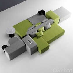 CGMood Marelli Lounge Modular Sofa 