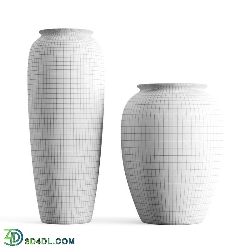 CGMood Ornamental Ceramic Vase Set