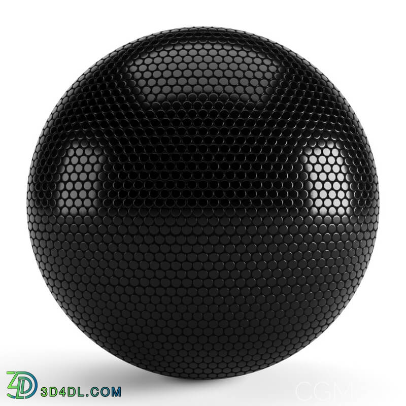 CGMood Round Black Tiles