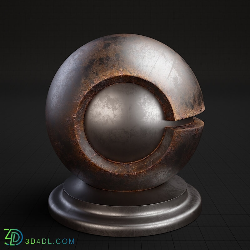 CGMood Rusty Iron Material