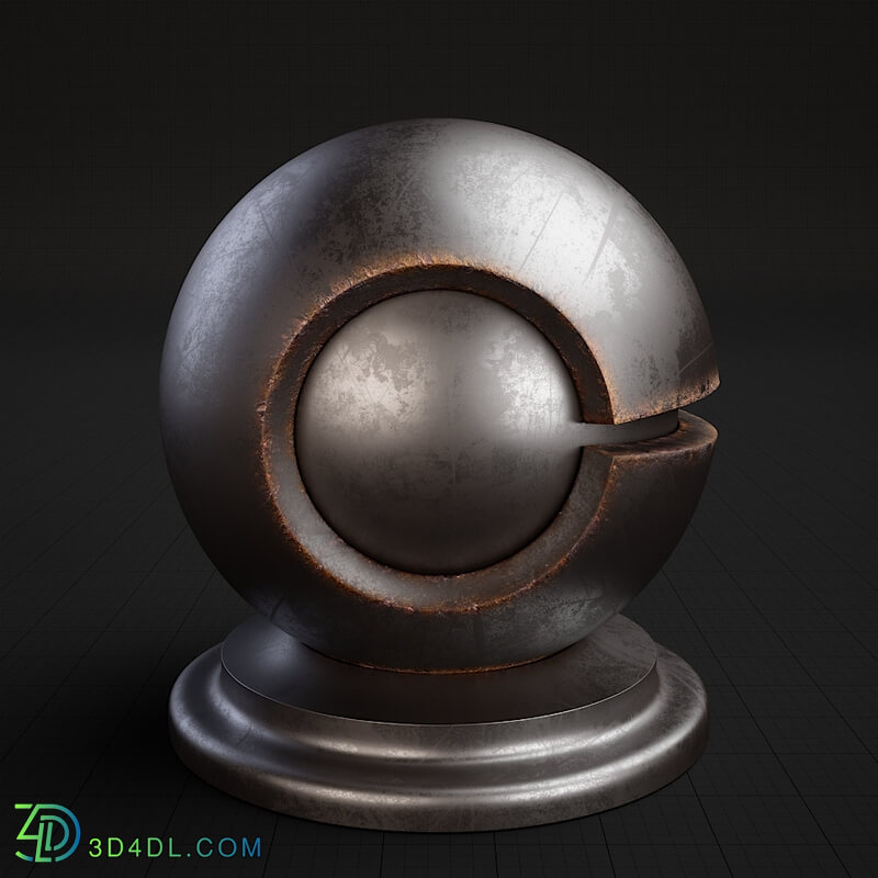 CGMood Rusty Iron Material