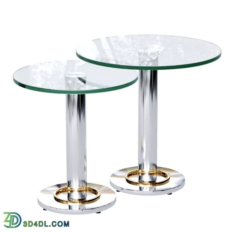 CGMood Side Table Pallade Set Of 2