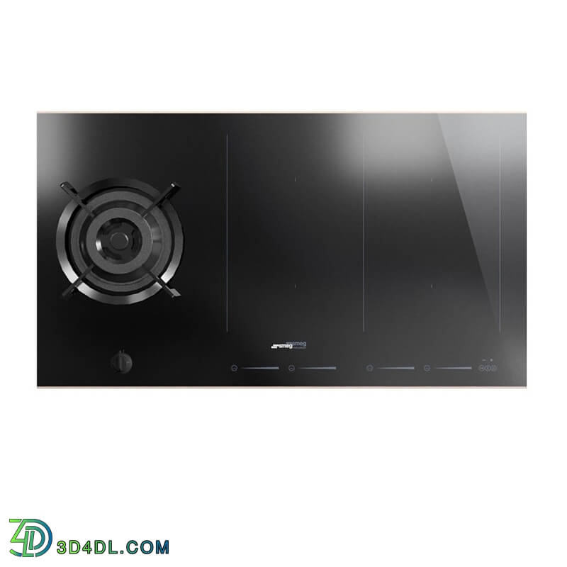 CGMood Smeg 90cm Dolce Stil Novo Induction Combi Cooktop