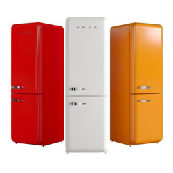 CGMood Smeg Fab 32 Two Door Refrigerator Freezer 