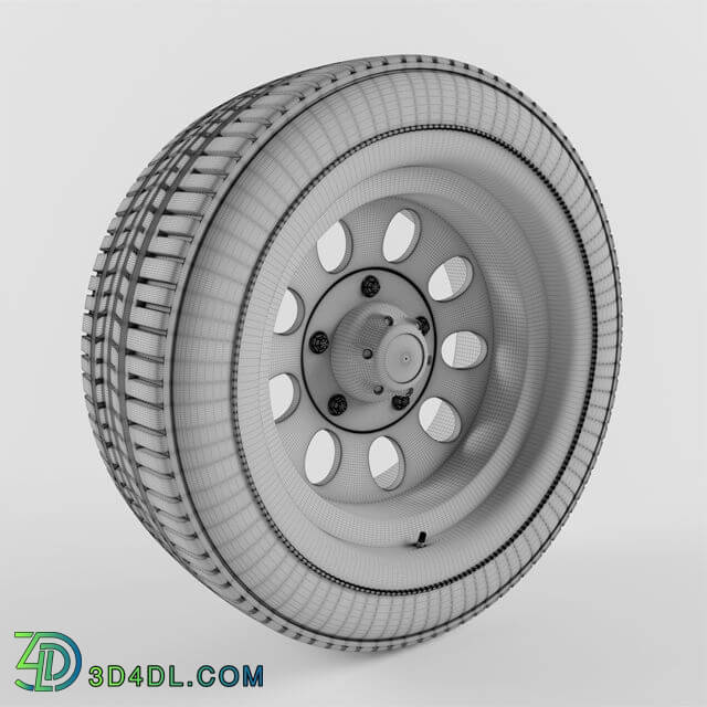 CGMood Tire And Car Rim