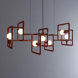 CGMood Vertigo Industrial Copper Ceiling Lamp 