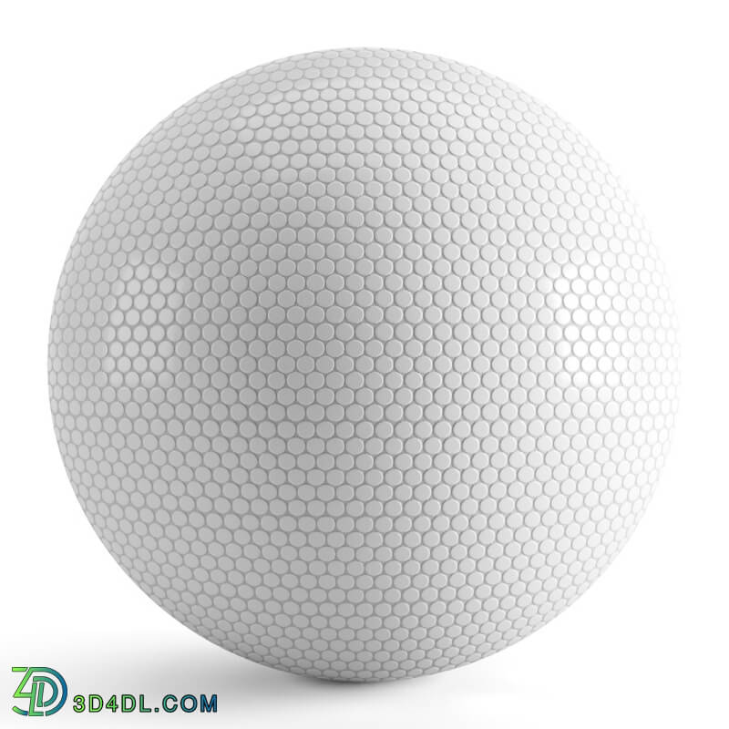 CGMood White Round Tiles