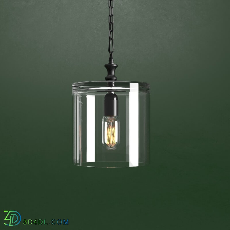 CGMood Zeppelin Column Glass Pendant