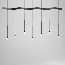 CGMood Zig Zag Suspension Light By Csma 
