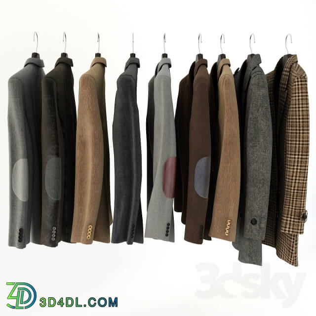 Clothes and shoes - Jackets Set