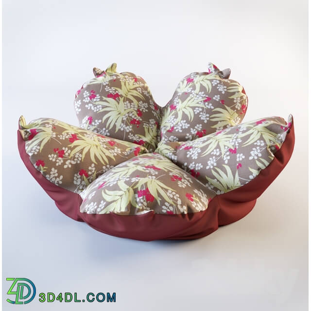 Other soft seating - Bag chair _quot_Flower_quot_ _ from the Russian company Smartballs.