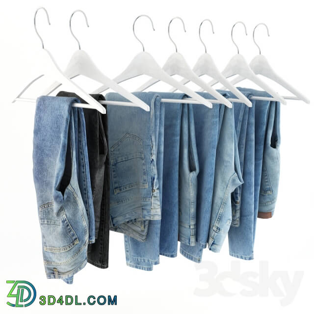 Clothes and shoes - Jeans_Set